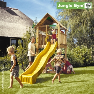 JUNGLE GYM Cabin - Kerti otthoni faj�tsz�t�r torony