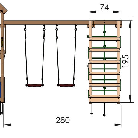 JUNGLE GYM Adventure Climb modul